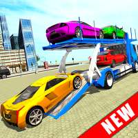 Euro Truck Car Transporter Driver Game