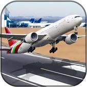 Stadt Flugzeug Flugsimulator icon