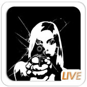 Broken Screen HDLive wallpaper icon