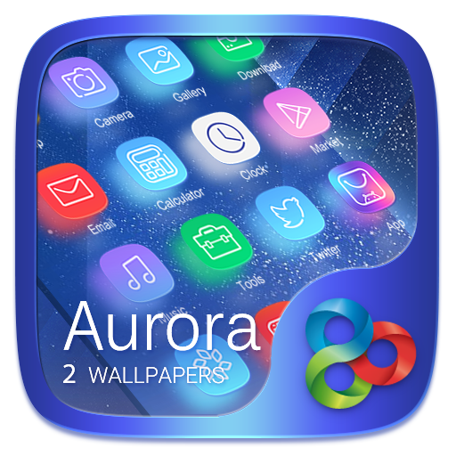 Aurora GO Launcher Theme icon