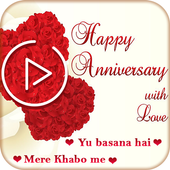 Anniversary Video Song Status icon