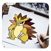 Draw Pokemon on 9Apps