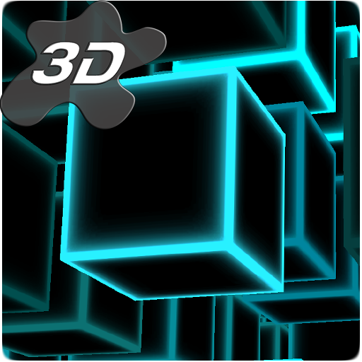 Infinity Cubes Matrix 3D Live Wallpaper icon