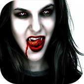 vampire photo camera editor أيقونة