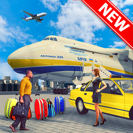 Real Taxi Airport City Driving-New car games 2020 icon
