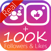  100K For Instagram Followers &amp; Likes Boost Tips icon