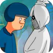 Cartoon horror-animated Video funny Ghost Pocong on 9Apps
