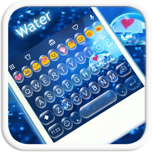 Water Emoji Keyboard Theme icon