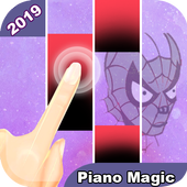 Piano Magic Spider-Man Tiles icon