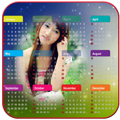 Photo calendar- make your own photo calendar  2019 icon