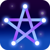 1LINE-one draw puzzle icon