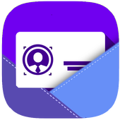 Visiting card maker أيقونة