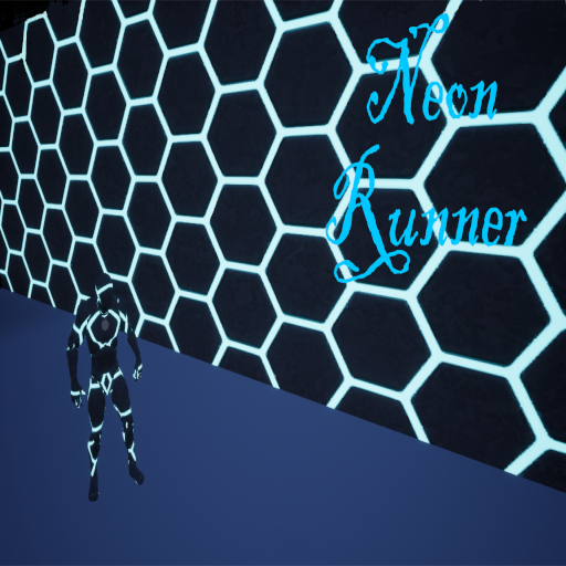 Radiant Runner - A glowing runner game icon