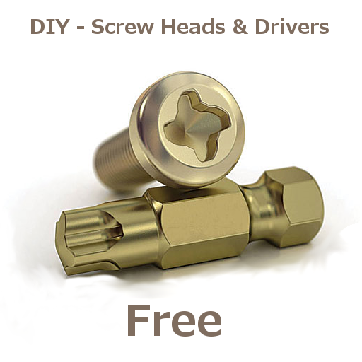 DIY Screw Heads &amp; Drivers Free icon
