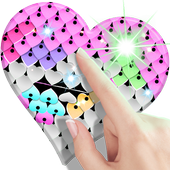 Sequin Flip Live Wallpaper Heart icon