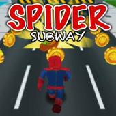 Subway Spider Run Adventure 3D icon