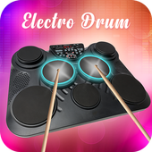 Electronic Drum Simulator - Real Drums Music Game icon