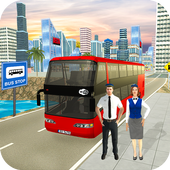 Off-Road Uphill Tourist Bus Driver Sim icon