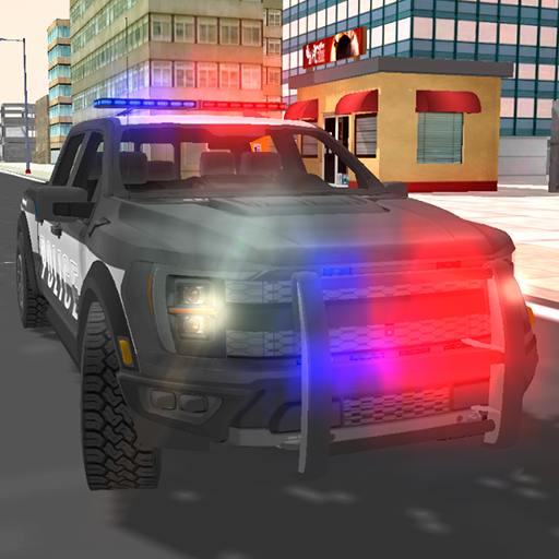 American Police Truck Driving icon