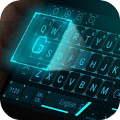 Hologram Star Tech Keyboard Theme icon
