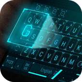 Hologram Star Tech Keyboard Theme on 9Apps