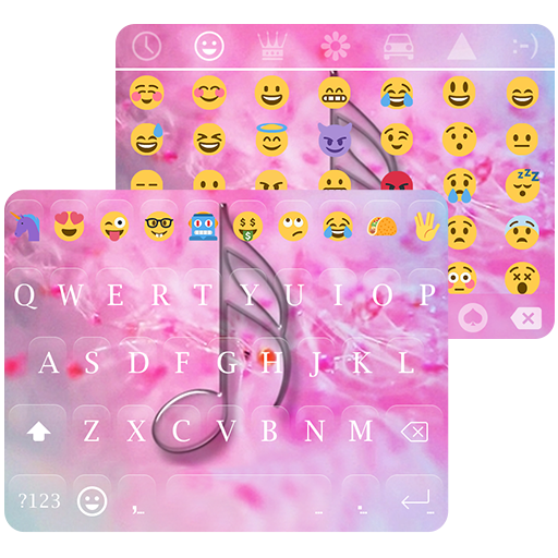 Emoji Keyboard Pink Flower icon