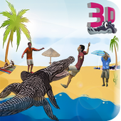 Angry Crocodile Revenge icon