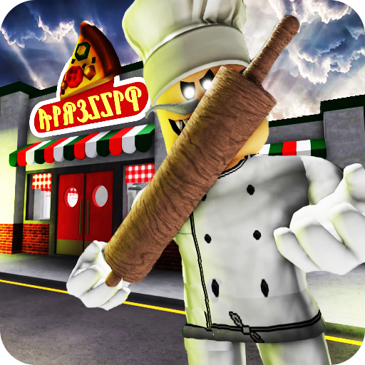 Escape pappa chef: scary pizza icon