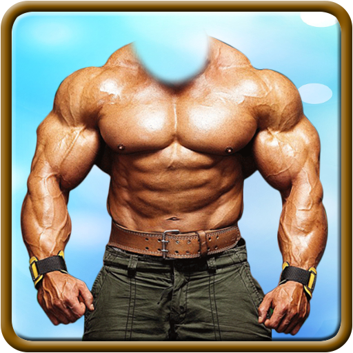 Body Builder Photo Suit - Home icon