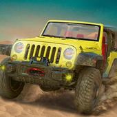 Futuristic Jeep Desert Safari Rally Racer icon