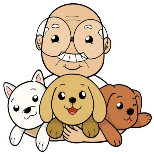 الجد بيل الانقاذ الكلب أيقونة