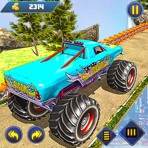 Monster Truck Stunt Games 3D icon