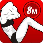 8 Minute ABS Workout For Women on 9Apps