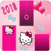 Pink Kitty Piano Tiles 2018 icon