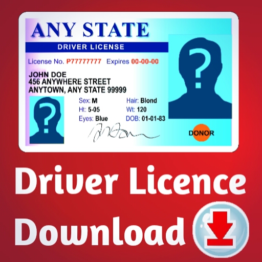 Driving Licence Card-Download icon