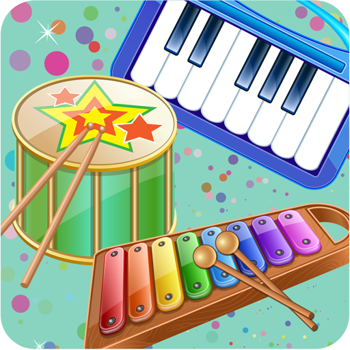 Kids Piano &amp; Drums (100% Free App) icon
