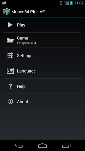 Mupen64 AE FREE (N64 Emulator) screenshot 1