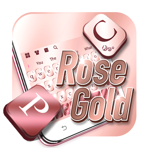 Rose Gold Keyboard For Phone icon