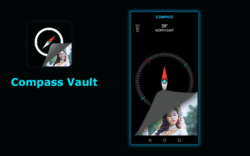 Compass vault : Hide photo video and audio screenshot 1