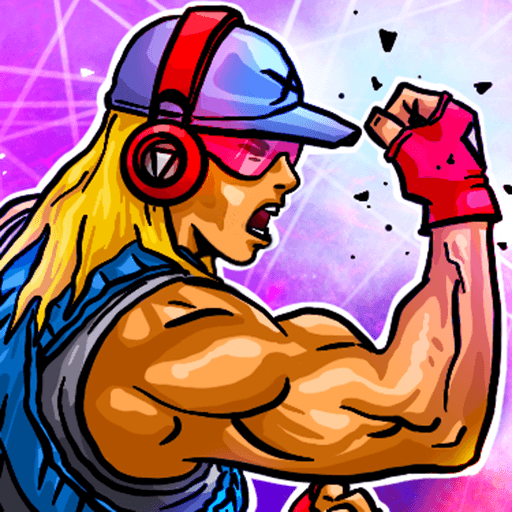 Beat 'em up Street Fight roar icon