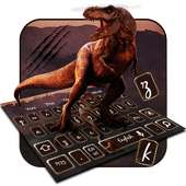 Tema de teclado de dinossauro