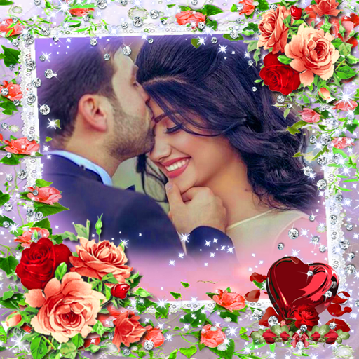 Love photo frame icon