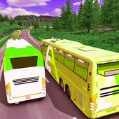 Coach Bus Racing 3D Game 2020 : City Bus Simulator icon