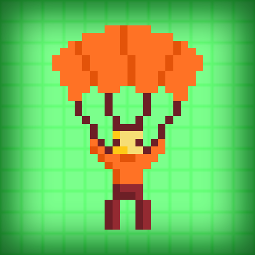 ikon Sky Diver Classic - Hi-Bit retro parachute arcade