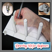 How To Draw 3D for Beginners icon