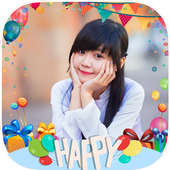 Happy Birthday Photo Frames icon