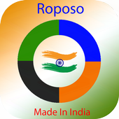 Roposo - Tik Tik Indian Video Status Maker icon