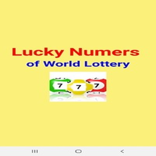 Lucky Numbers of World Lottery icon