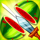 Knife Fruit Cut أيقونة