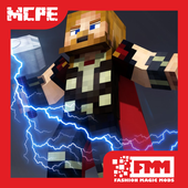 Mod Mjolnir Hummer Hero for MCPE icon